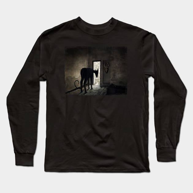 Nigthmare Long Sleeve T-Shirt by laura-nagel